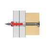 Fischer Propack Duopower 572886 Reusable Wall Plugs with Screw for