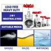 1" NPT Stainless Steel B-Type Globe Valve, Accurately Adjust Flow