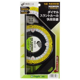 Niigata Seiki SK DSRM-180KD Dial Slant Rule Quick Level Scale with Magnet, Made in Japan