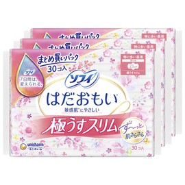 Sofy Hadamoi Ultra Slim for Especially Many Days, 9.1 inches (23 cm), Pack of 30 (Sanitary Supplies, Napkins), Set of 3