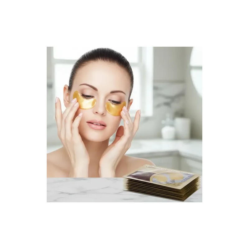 Cuidado Facial 10 Pares Parches Ojeras Hidratantes Eledeluxe