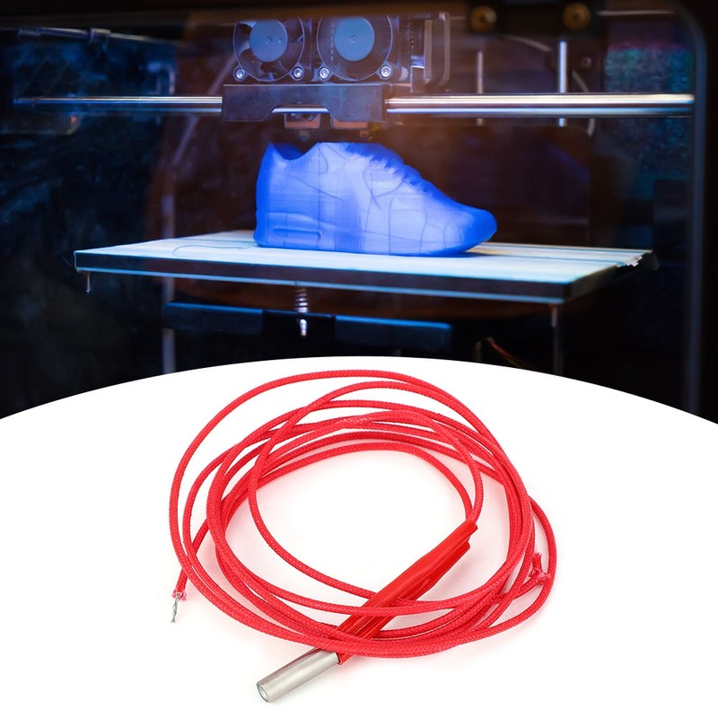 5Pcs 3D Printer Electric Heating Pipe Single Ended Heater Tube