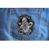 Ivamis Daytona Bike Week 2020 Iron on Patch- 3x3.5 inch
