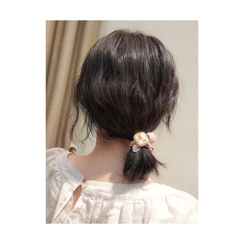 Lndb 7pcs Set Hair Rubber Hair Rubber Ring Rubber Hair