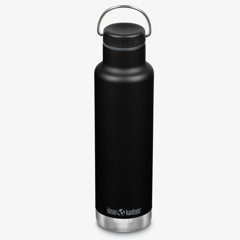 Klean Kanteen 20oz (592ml) Insulated Water Bottle with Loop Cap,