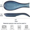 Tikooere Ceramic Spoon Rest for Stove Top,Large 8.7 Inch Spoon