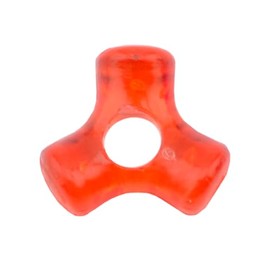 AFW Rigging Tri-Bead, 9.5 x 9.5 mm / .374 x .374 in, 3.432 mm / .135 in I.D., Red 50 pc