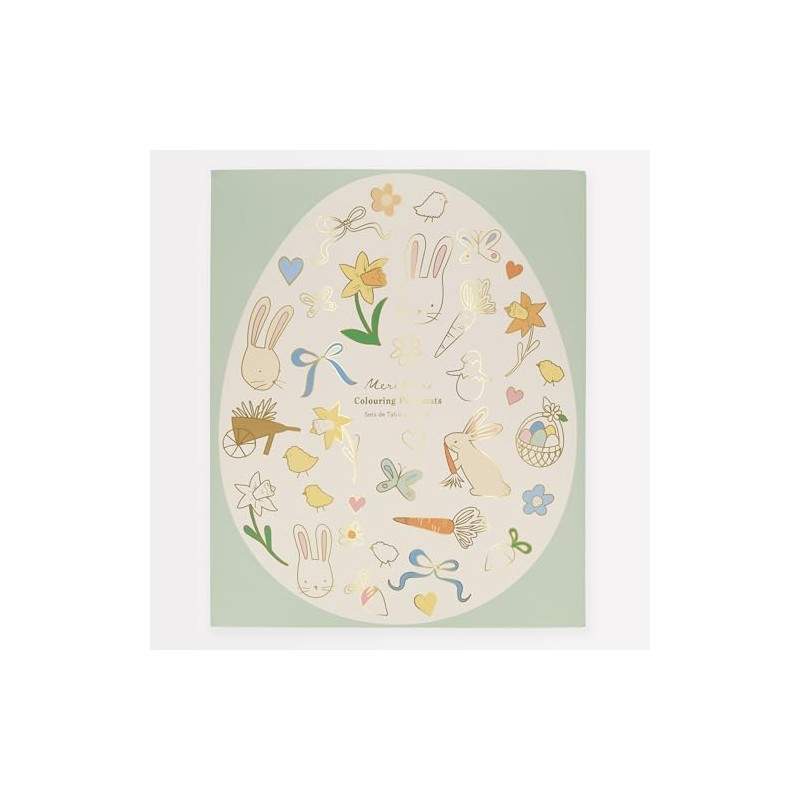 Meri Meri Easter Placemats (Pack of 8) - Easter