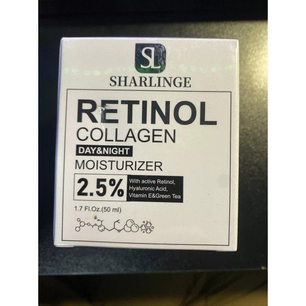 Sharlinge Face Moisturizer 2.5% Retinol Cream - Day & Night