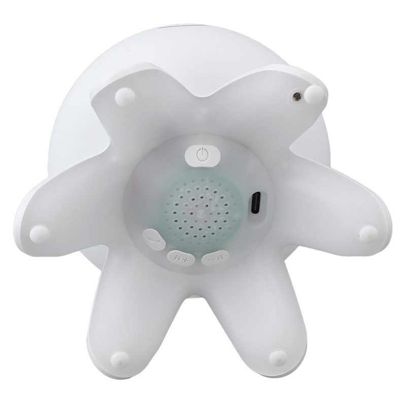 Night Light Jellyfish Shape Cute Remote Control RGB Silicone Tap