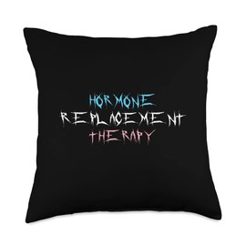 Hormone replacement therapy Throw Pillow