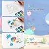 32 Sea Creature Animal Art Stencils, 10 X 10 cm