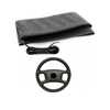 Lace Up Steering Wheel Cover Car Van PU Leather Soft