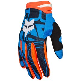 Fox Racing Mens 180 Motocross Glove, True Blue Race Spec, Small