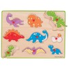 Bigjigs Toys Chunky Lift Out Puzzle - Dinosaurs