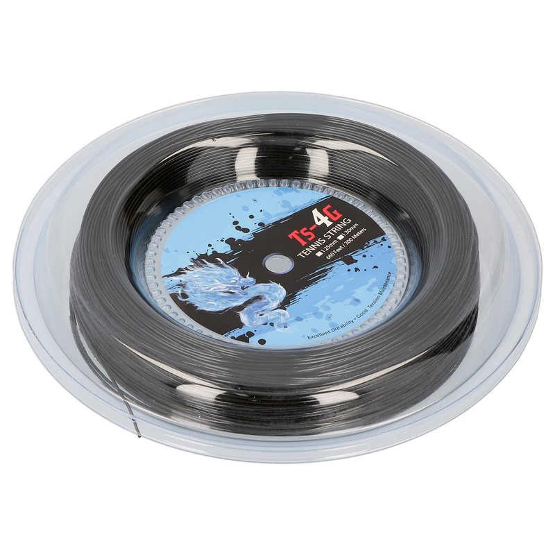 200m Durable Polyester Tennis Racket String Round StrikeResistance Hard Racquet