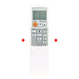 VINABTY KM15E Replacement Remote Control Applicable For Mitsubishi Air Conditioner MSZ-GE22VA MSZ-GE25VA ORIGINAL MSZ-A09NA MSZ-A12NA MSZ-A15NA MSZ-A17NA MSZ-A09NA-1 MSZ-A12NA-1 With wall bracket