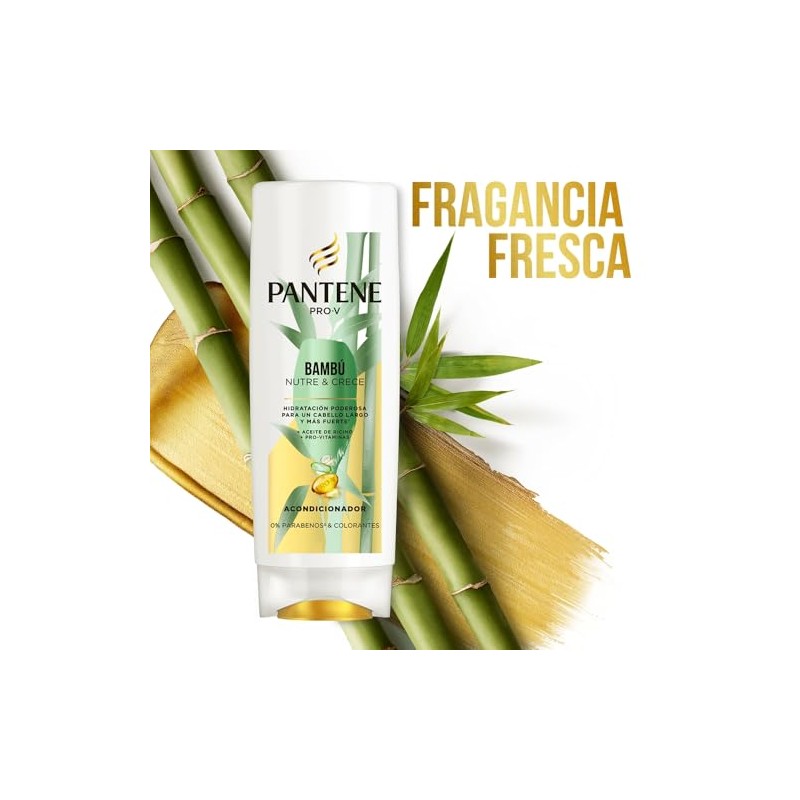 Pantene Pro-V Acondicionador Bambú Nutre & Crece 400 ml