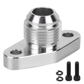 Oil Return Flange AN10 Oil Return Flange Adapter Aluminum Alloy Fitting Fit for TD04 TD05 TD06 Series T3/T4