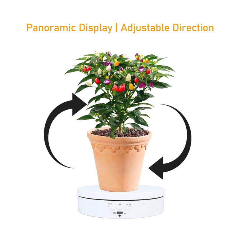 Electric Rotating Turntable 2 in 1 Smart Remote Control Jewelry