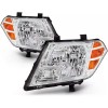 MAYELLO For 2009-2021 Frontier Truck Headlights Headlamps Replacement 09-21 Left+Right