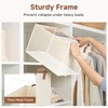 StorageWorks Storage Bins, Shelves Baskets for Organizing, Large Fabric Closet