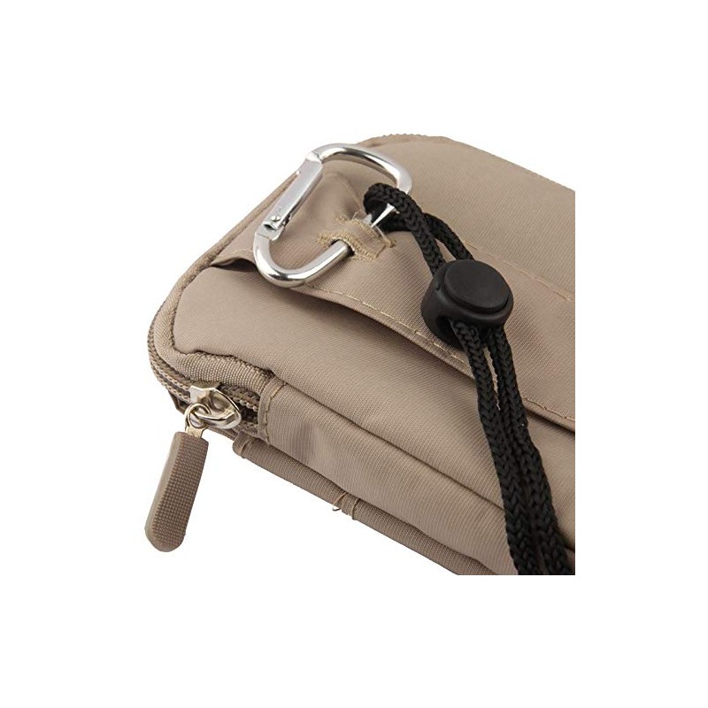 DFV mobile - Multi-Functional Vertical Stripes Pouch Bag Case Zipper