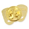 PinMart's Gold Plated Theater Mask Lapel Pin – 1 Piece