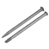 uxcell Masonry Chisel for Rock 11.8" Flat+Pointed Carving Head Sand