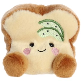 Aurora® Adorable Palm Pals™ Brittany Avocado Toast™ Stuffed Animal - Pocket-Sized Play - Collectable Fun - Brown 5 Inches