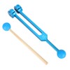 136.1HZ Aluminum Alloy Tuning Fork Wood Hammer Ball Sound Healing