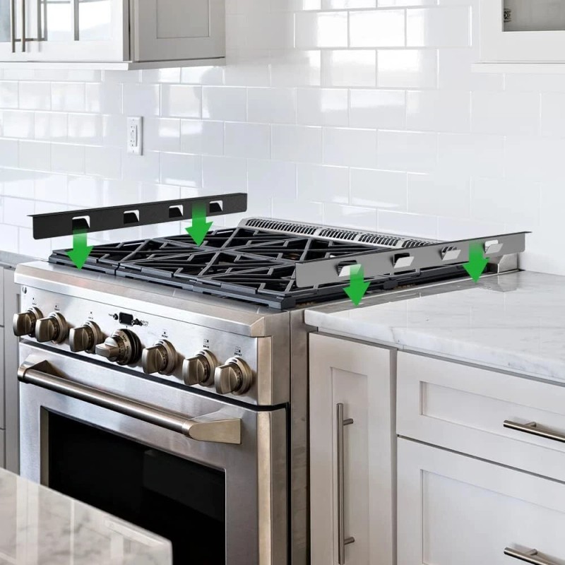 Stove Gap Covers Stainless Steel stove gap filler range trim