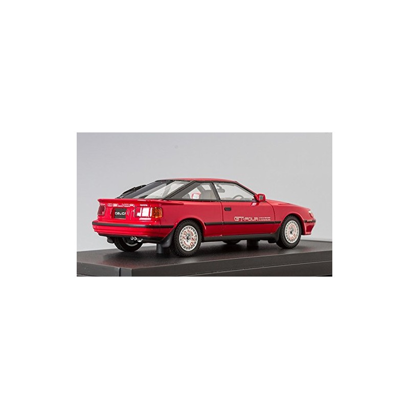 ホビージャパン MARK43 1/43 トヨタ セリカ GT-FOUR (ST165) 1987 スポーツホイール スーパーレッドII