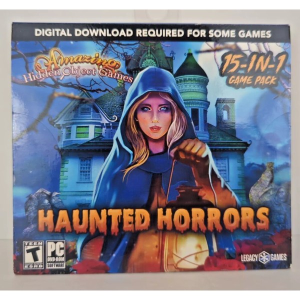 Amazing Hidden Object Games Haunted Horrors 15 In 1 Game