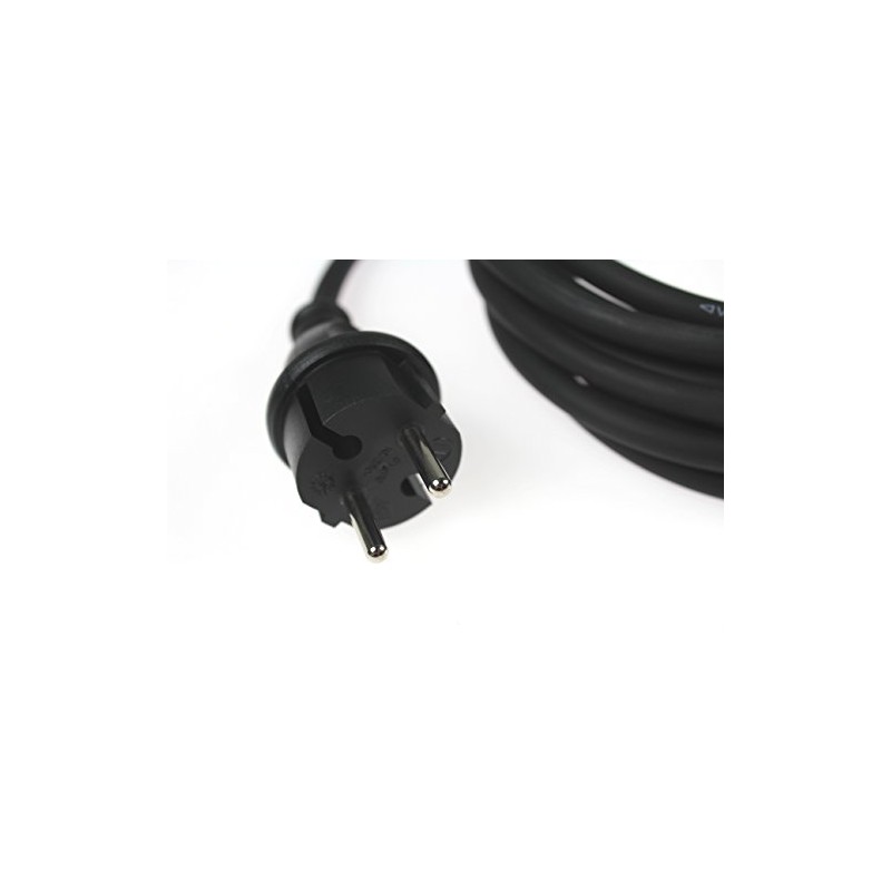 as-Schwabe 70552 Drill Cable H05RN-F 2x1.0 for Worksites IP Protection