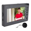 720P Peephole Viewer Door Camera 4.3 Inch Screen 145 Wide