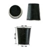 Wake Industry Rubber Stopper NO.2 P Upper Diameter: 0.7 inches