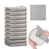 10 PCS Double Layer Wire Dishwashing Cloths, Multifunctional Non Scratch