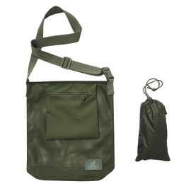 Acropolis Mushroom Hunting Bag - Shopping Mesh Bag - Forage Purse for Morels Picking for Adults and Kids - Haversack Bushcraft Bags