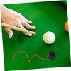 Outanaya 4pcs Snooker Chalk Holder Rubber Case for Billiard Chalk