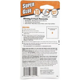 Gorilla Super Glue XL, 25 gram, Clear, (Pack of 1),7400202
