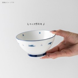 Minoru Pottery Habatakutori 115 Rice Bowl