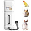 Salcod 22 oz Heated Rabbit Water Bottle for Cage, No-Drip