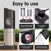 Unbranded Electric Salt and Pepper Grinder Set, Automatic Gravity Salt