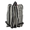 Handwoven Nepalese Front Pocket Hippy Style Cotton Backpack (Black &