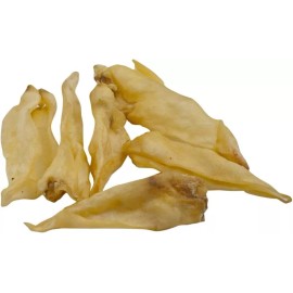 KaJo Pets Natural LAMB Ears Dog Chews Dental Bulk Treats LOW FAT Made in USA LIKE RedBarn - 10 Ears