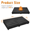 Indoor Wooden Step Stool 3.5'' Height, Outdoor Steps with Non