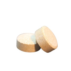 ORFOFE 10pcs Ginger Foot Care Effervescent Tablets for Soothing Massage Detox and Swelling Treatment for Relaxing Foot Baths