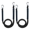 Boat Accessories - 4ft Boat Bungee Dock Lines, PE Boat