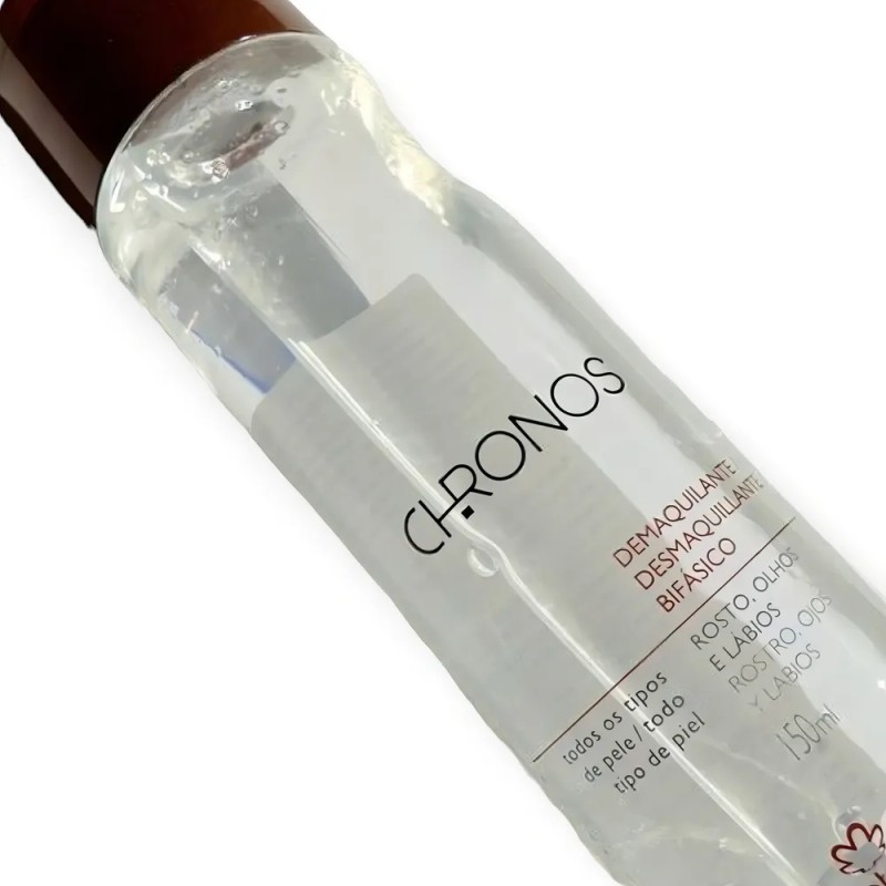 Natura Desmaquillante Bifásico Chronos 150ml Remoción Intensiva